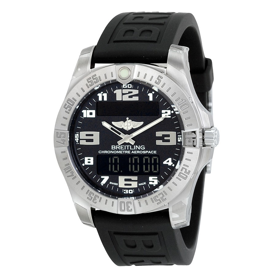 Breitling Watches : E7936310-BC27BKPT3 Black Quartz Men Watch