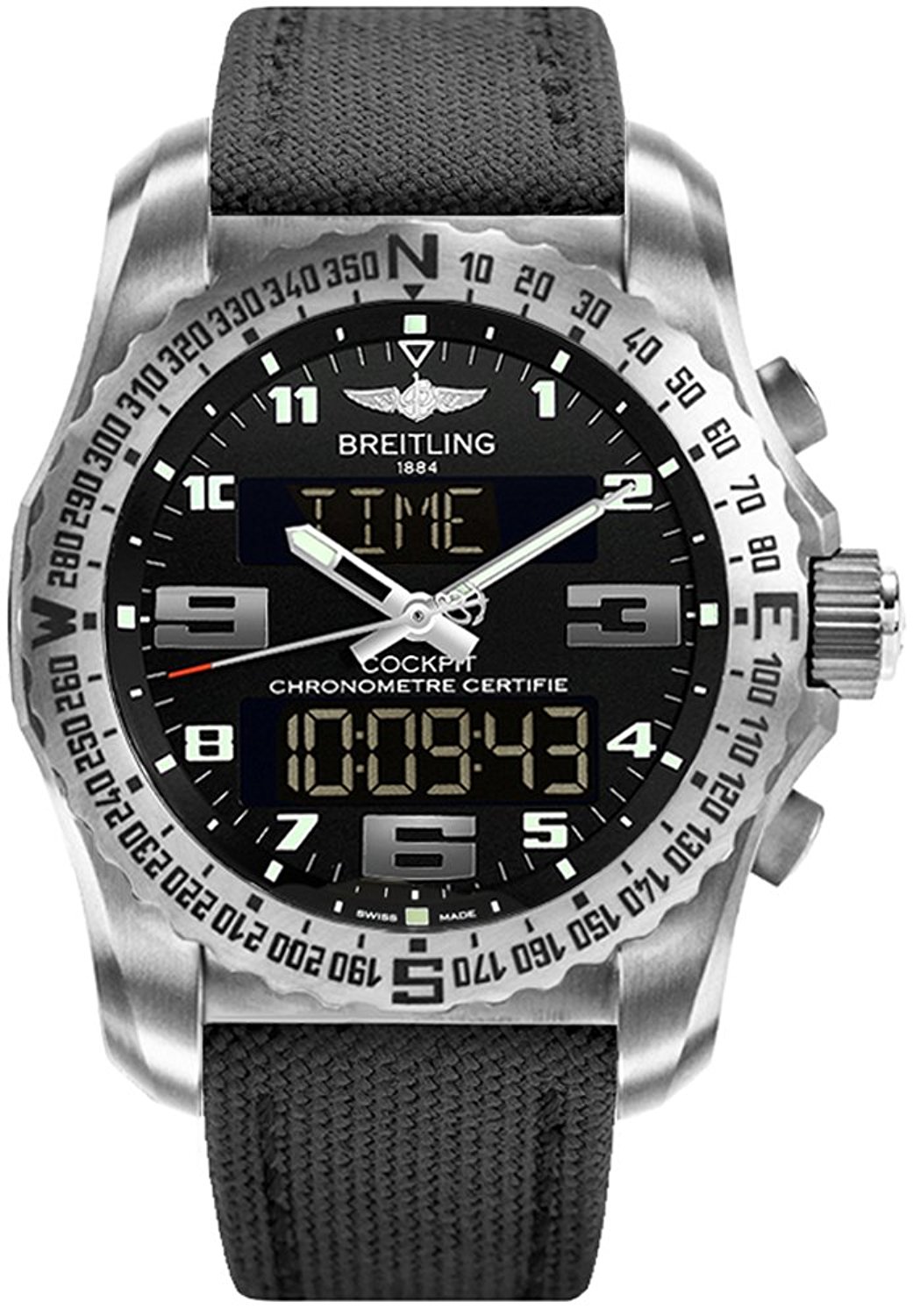 Breitling Watches : EB501022/BD40-100W Swiss Quartz Dial Color