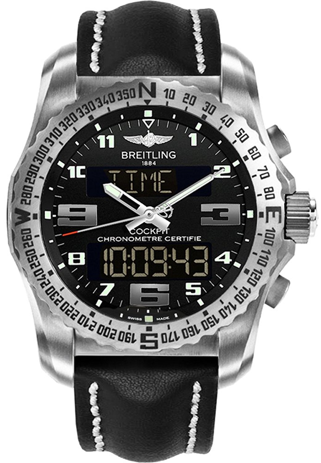 Breitling Watches : EB501022-BD40-441X Swiss Quartz Dial Color