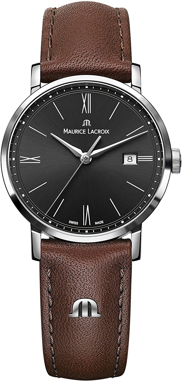 Maurice Lacroix Watches : EL1084-SS001-313-2 Women's Dial Display Type : Analogue Water-restistant (bar) : 5 Diameter (without crown) in mm/inches : 30 / 118 Weight in g/ounces : 28 / 099 Men Watch