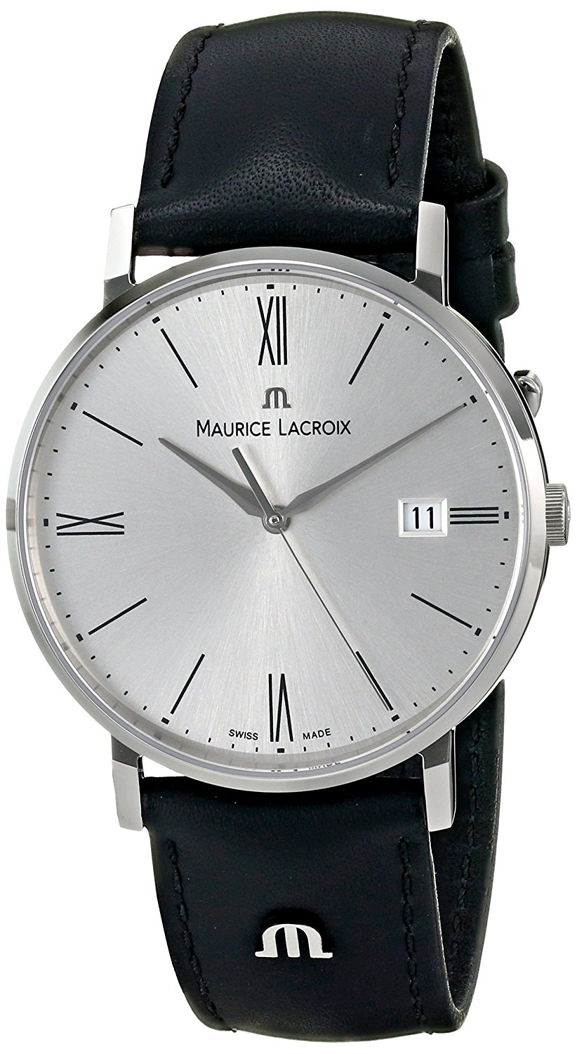 Maurice Lacroix Watches : EL1087-SS001-110 Silver Dial Stainless Steel Band Men Watch