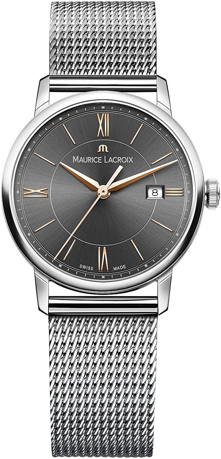 Maurice Lacroix Watches : EL1094-SS002-311-2 Grey Dial Stainless Steel Men Watch