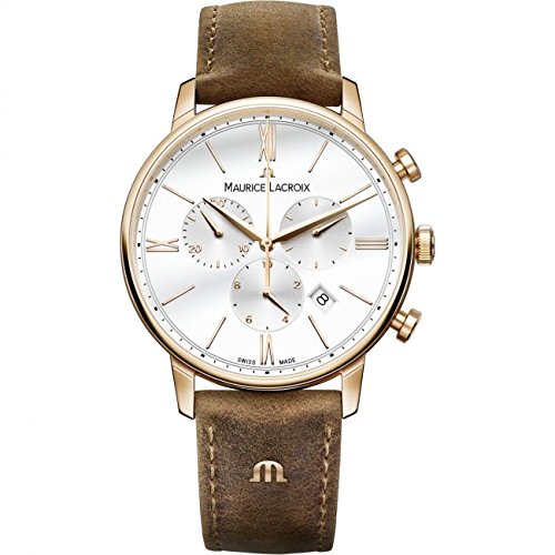 Maurice Lacroix Watches : EL1098-PVP01-113-1 white Dial Stainless Steel Men Watch