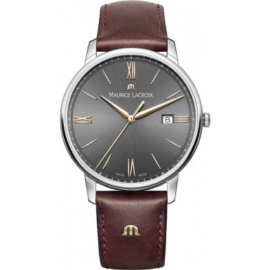 Maurice Lacroix Watches : EL1118-SS001-311-1 Grey Dial Stainless Steel Men Watch