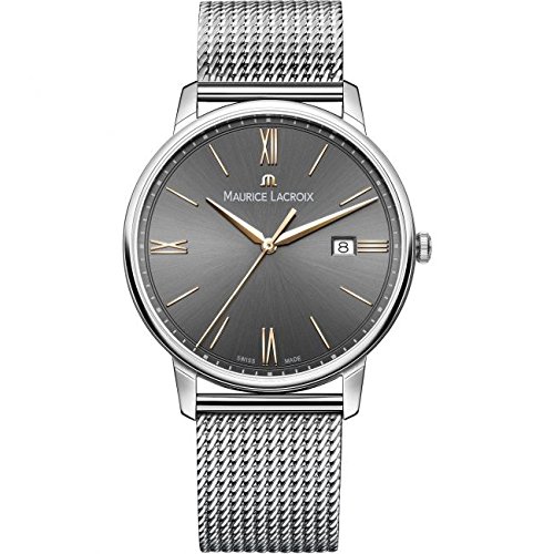 Maurice Lacroix Watches : EL1118-SS002-311-1 Grey Dial Stainless Steel Men Watch