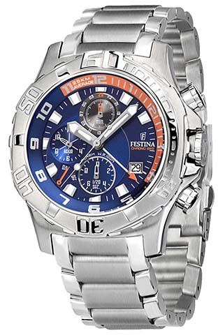 Festina Watches : F16177/3 Quartz Chronograph Men Watch