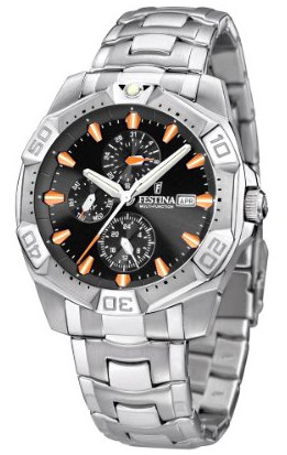 Festina Watches : F16290/5 Quartz Perceptual Calender Men Watch