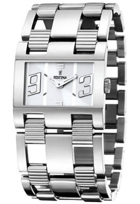 Festina Watches : F16326/1 Quartz Stainless Steel Women Watch
