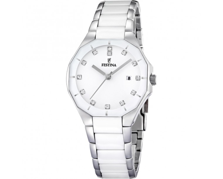 Festina Watches : F16399/1 Quartz Stainless Steel Women Watch