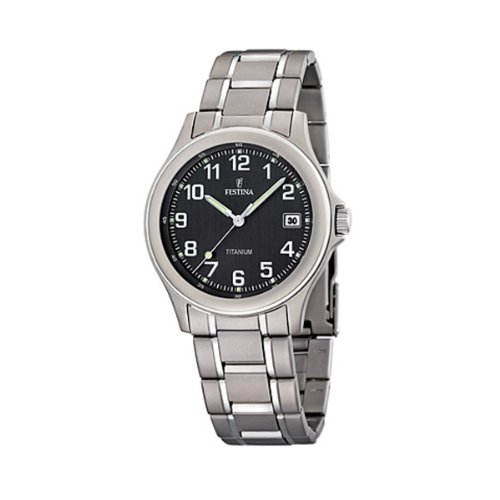 Festina Watches : F16458/3 Quartz Date Stainless Steel Men Watch