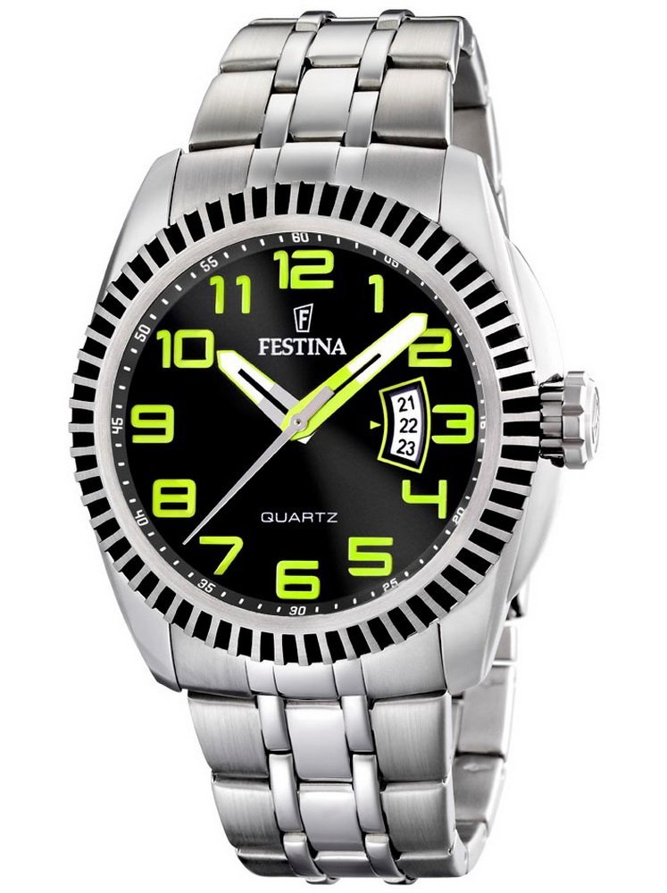 Festina Watches : F16482/6 Quartz Stainless Steel Men Watch