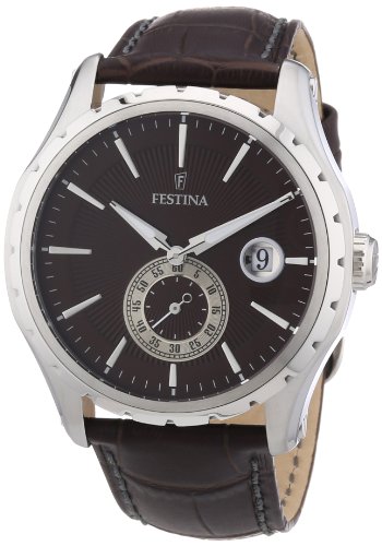 Festina Watches : F16486/7 Analog Quartz Brown Men Watch