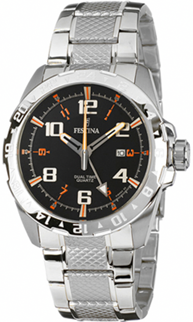 Festina Watches : F16490/2 Quartz 24-Hour Time Display Men Watch