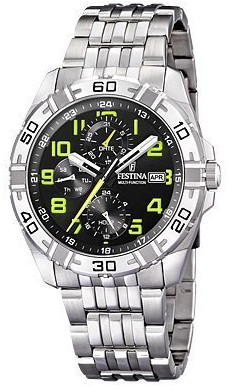 Festina Watches : F16494/4 Quartz Perceptual Calender Men Watch