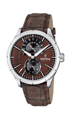 Festina Watches : F16573/6 Quartz Brown Men Watch