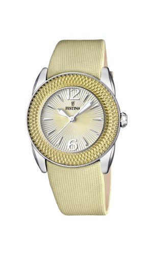 Festina Watches : F16592/3 Quartz Beige Dial Women Watch
