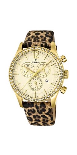 Festina Watches : F16605/6 Quartz Beige Dial Women Watch