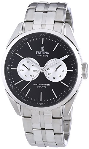 Festina Watches : F16630/7 Quartz Black Men Watch