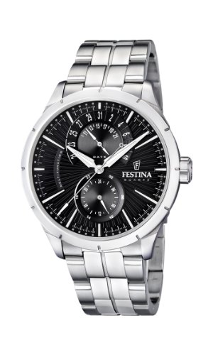 Festina Watches : F16632/4 Quartz Black Men Watch