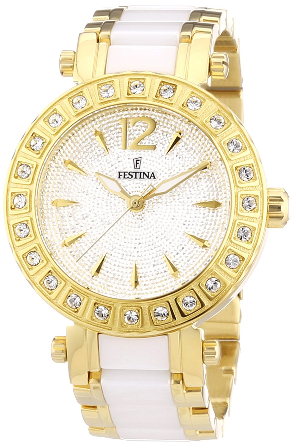 Festina Watches : F16644/3 Silver Dial Luminescent Hands Women Watch