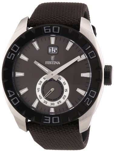 Festina Watches : F16674/2 Quartz Black Men Watch