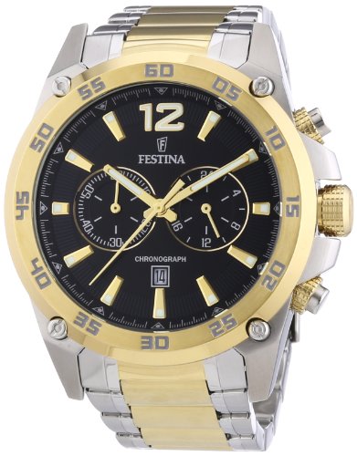 Festina Watches : F16681/4 Quartz Black Men Watch