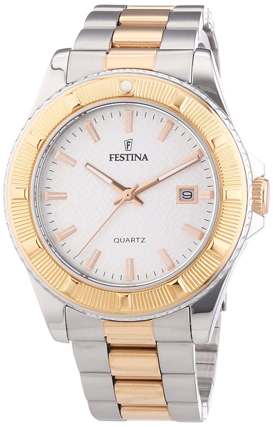 Festina Watches : F16685/1 Silver Dial Stainless Steel Band Women Watch