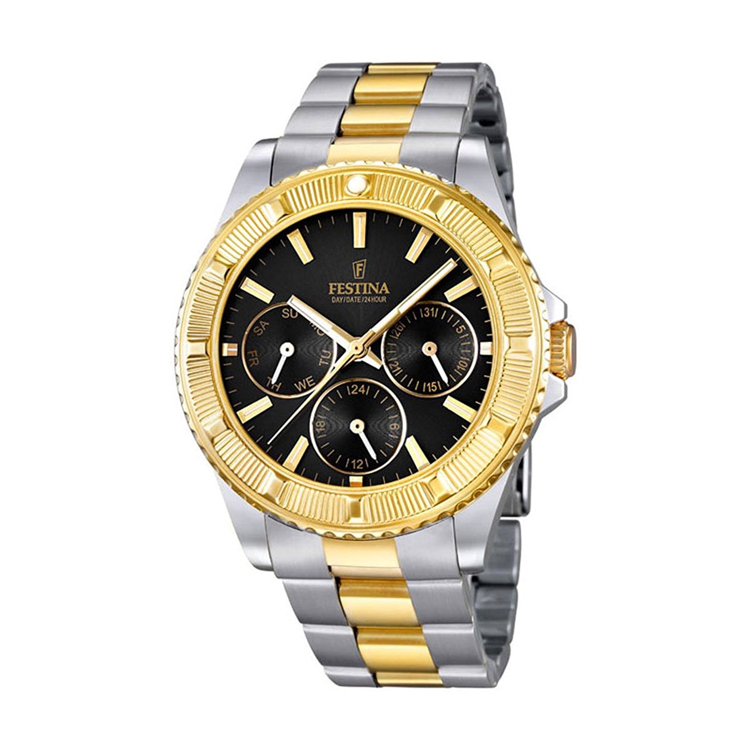 Festina Watches : F16691/5 Black Dial Luminescent Hands Men Watch