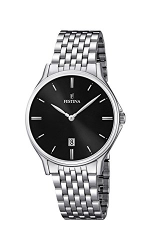 Festina Watches : F16744/4 Quartz Black Men Watch