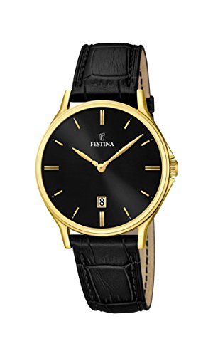 Festina Watches : F16747/4 Quartz Black Men Watch