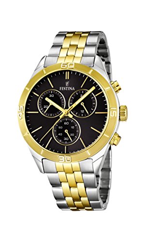 Festina Watches : F16763/3 Quartz Black Men Watch