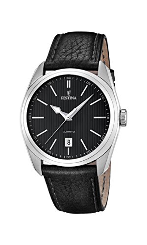 Festina Watches : F16777/4 Quartz Black Men Watch