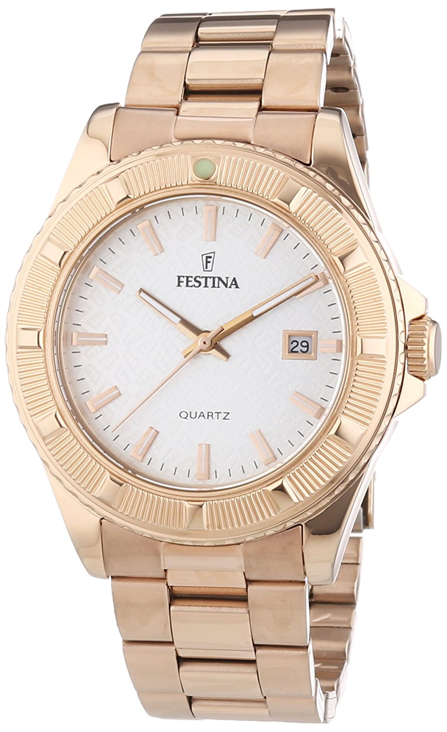 Festina Watches : F16788/1 White Dial Stainless Steel Women Watch