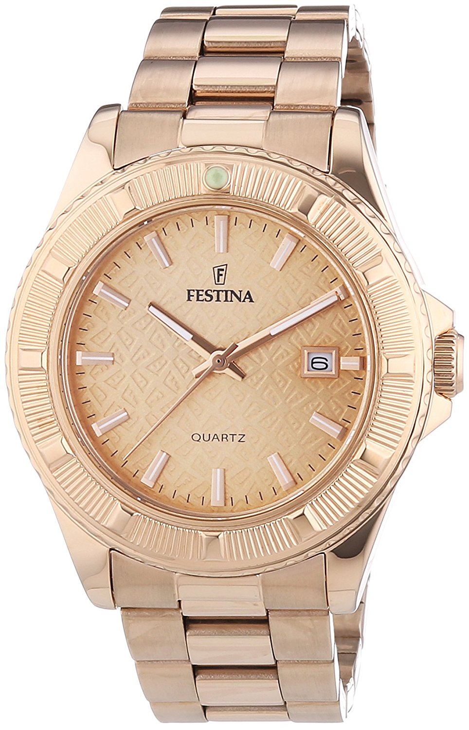 Festina Watches : F16788/2 Pink Dial Stainless Steel Women Watch