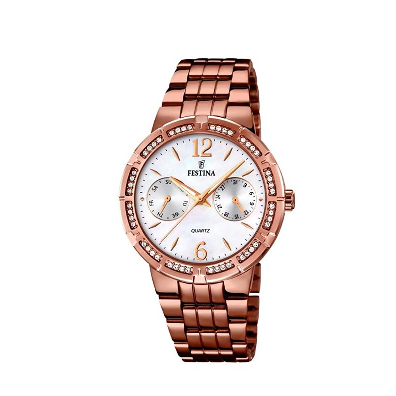 Festina Watches : F16796/3 Silver Dial Other Material Band Men Watch