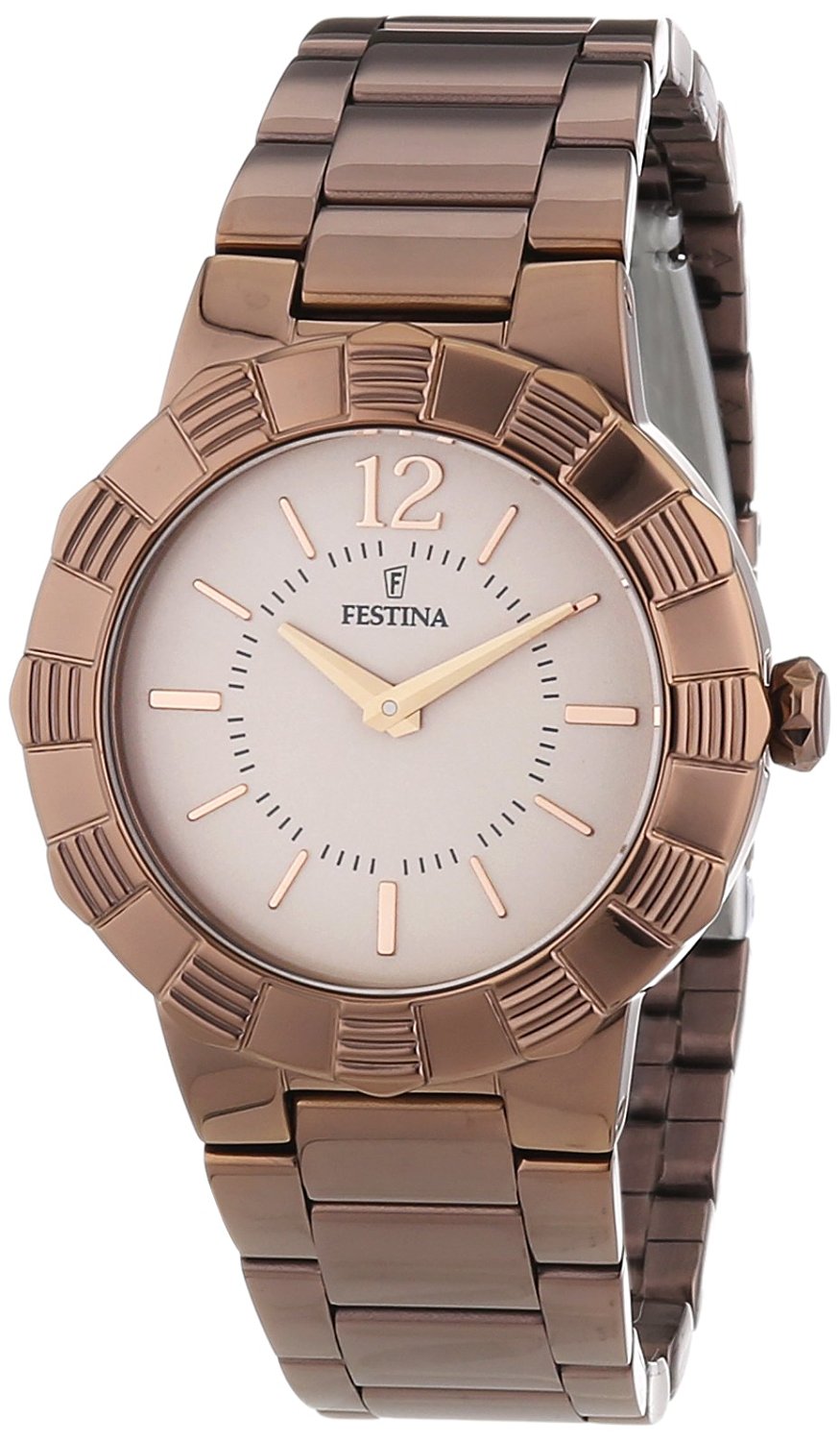 Festina Watches : F16800/1 Silver Dial Stainless Steel Plated Women Watch