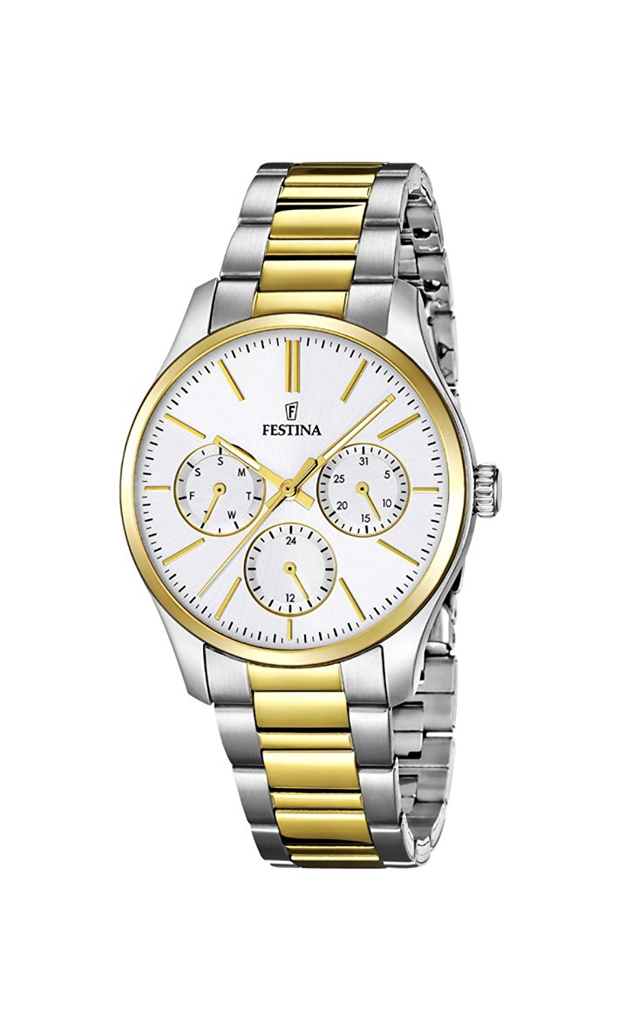 Festina Watches : F16814/1 Silver Dial Stainless Steel Plated Women Watch