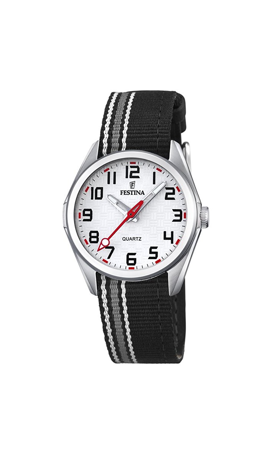 Festina Watches : F16904/1 Silver Dial Luminous Hands Men Watch