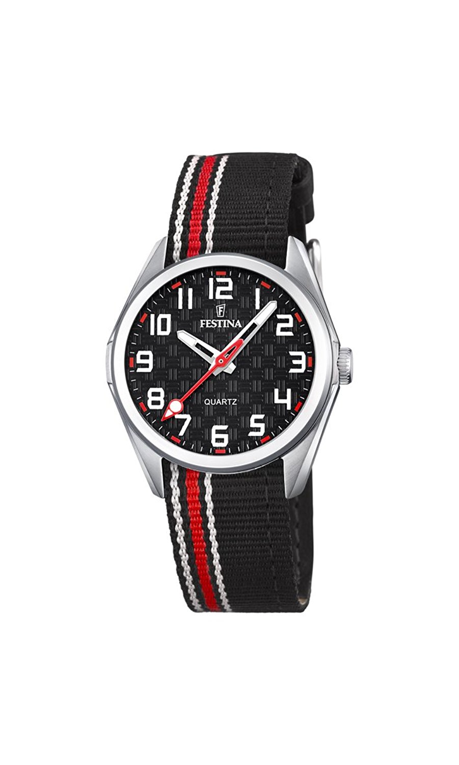 Festina Watches : F16904/3 Black Dial Luminous Hands Men Watch