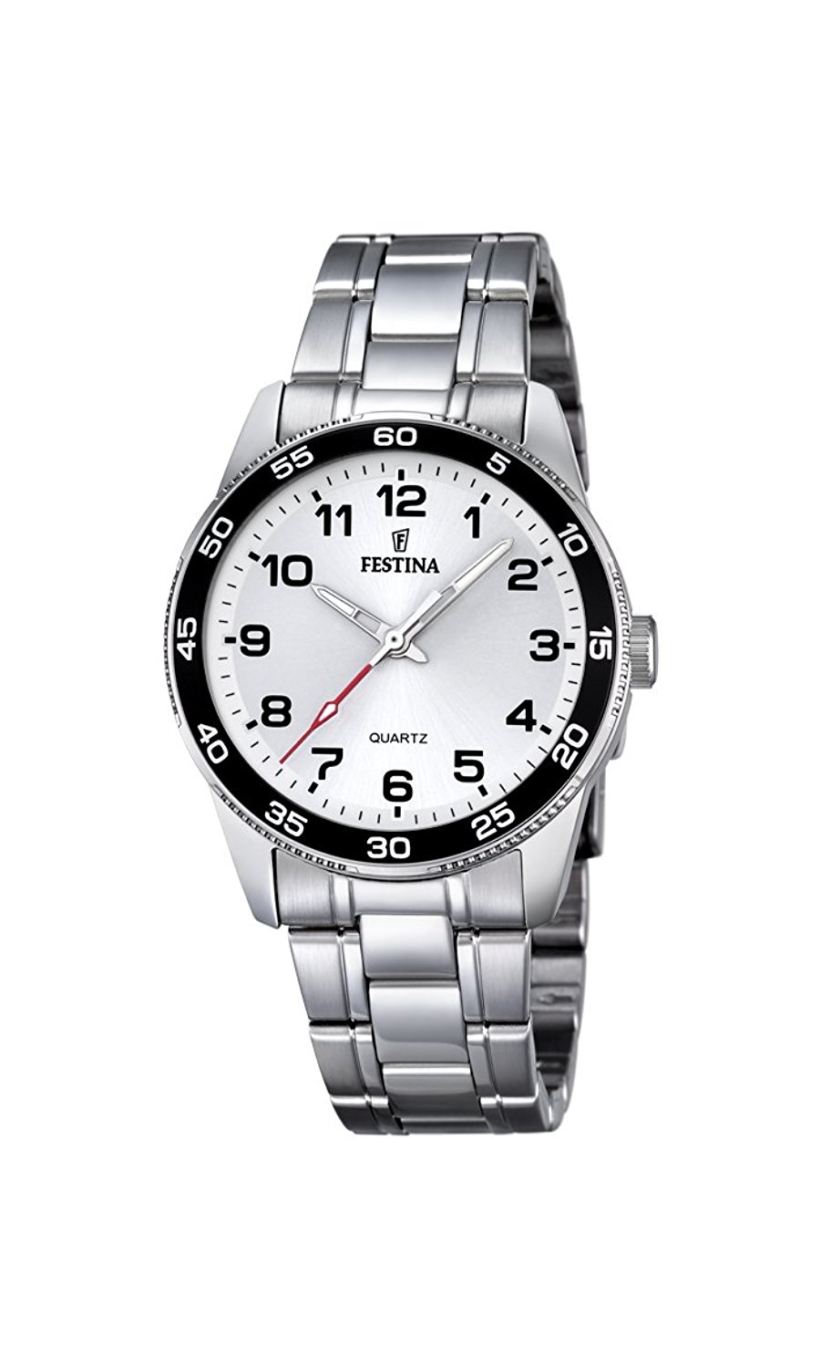 Festina Watches : F16905/1 Silver Dial Luminous Hands Men Watch
