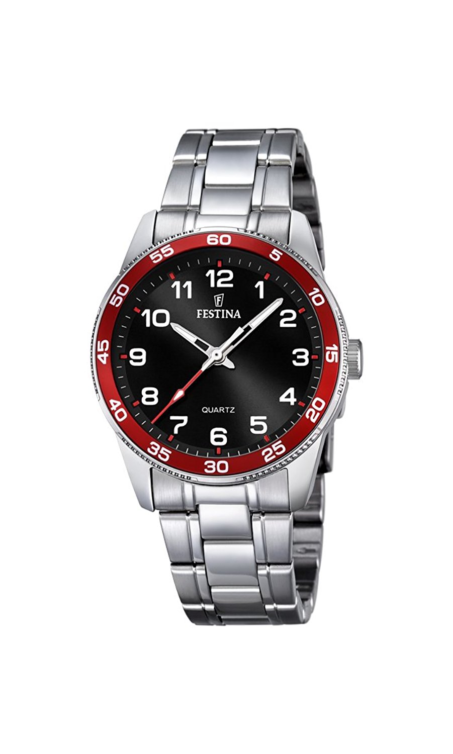 Festina Watches : F16905/3 Black Dial Luminous Hands Men Watch