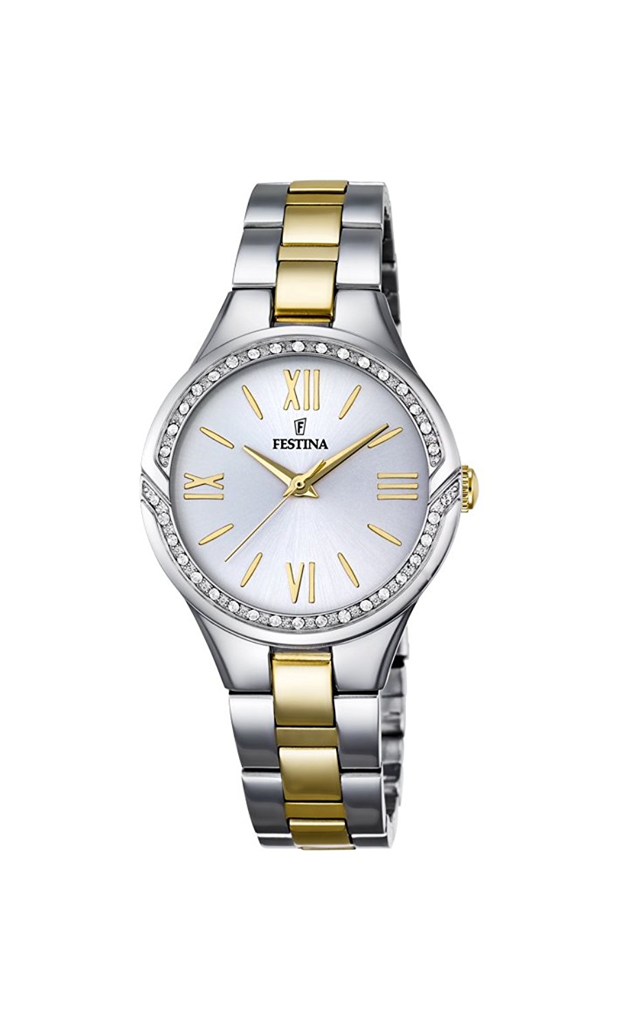 Festina Watches : F16918/1 Silver Dial Stainless Steel Women Watch
