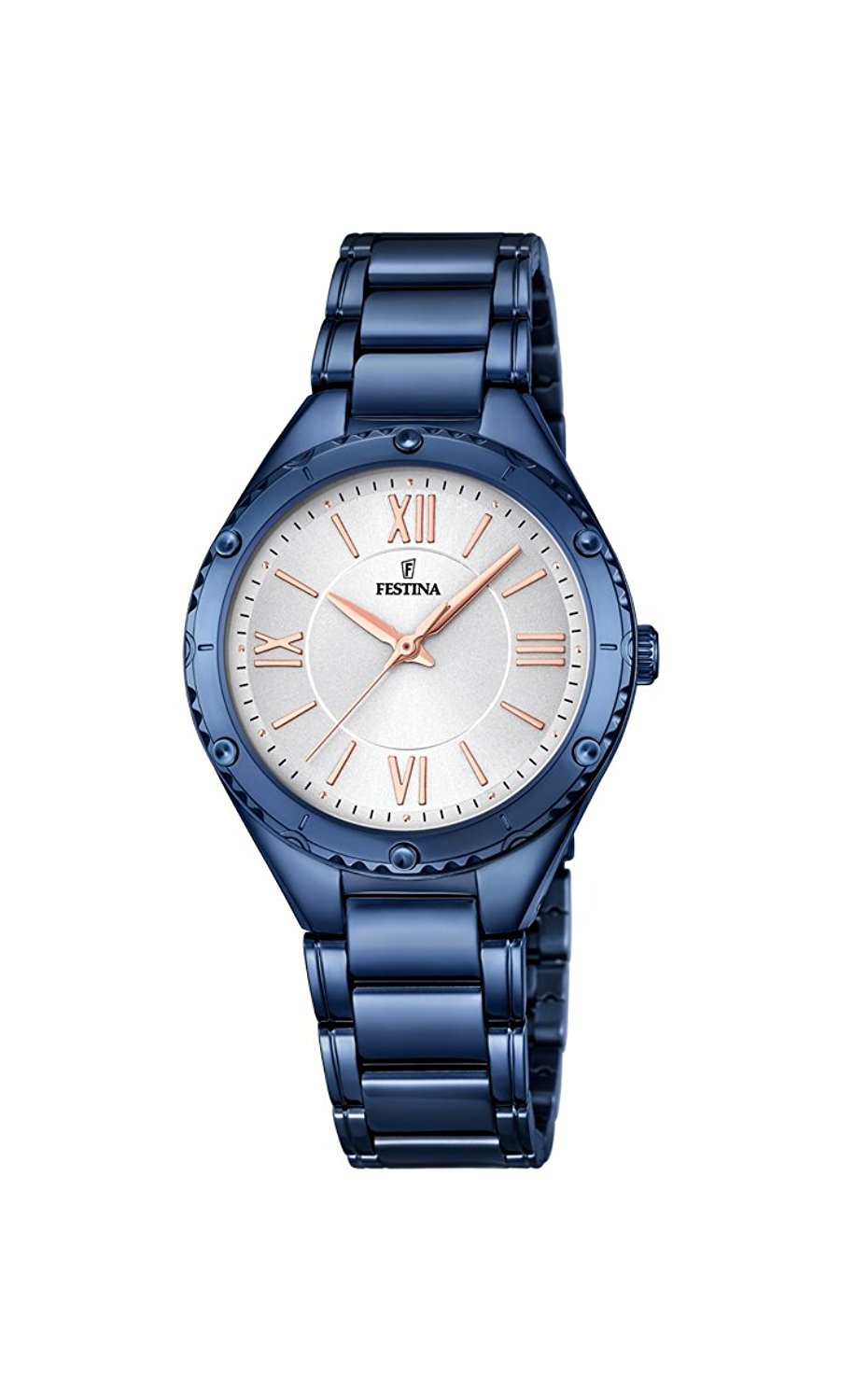Festina Watches : F16923/1 Silver Dial Stainless Steel Band Men Watch