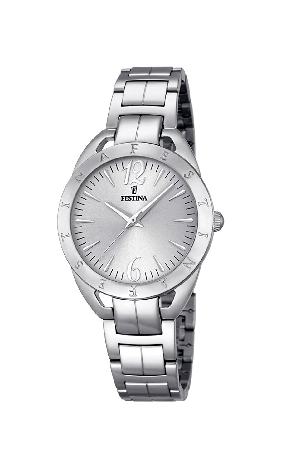 Festina Watches : F16932/1 Silver Dial Stainless Steel Band Men Watch