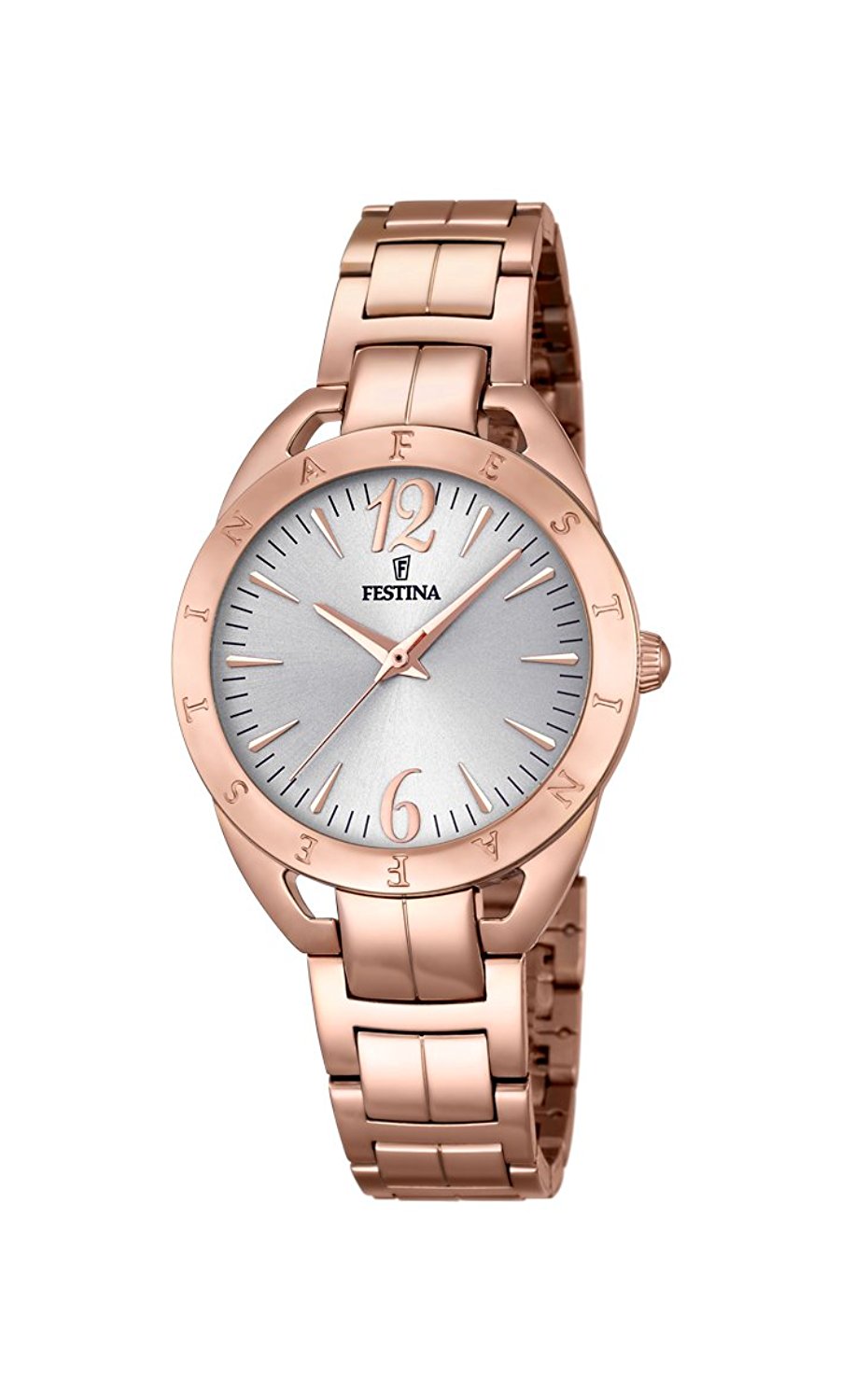Festina Watches : F16935/1 Silver Dial Stainless Steel Plated Women Watch