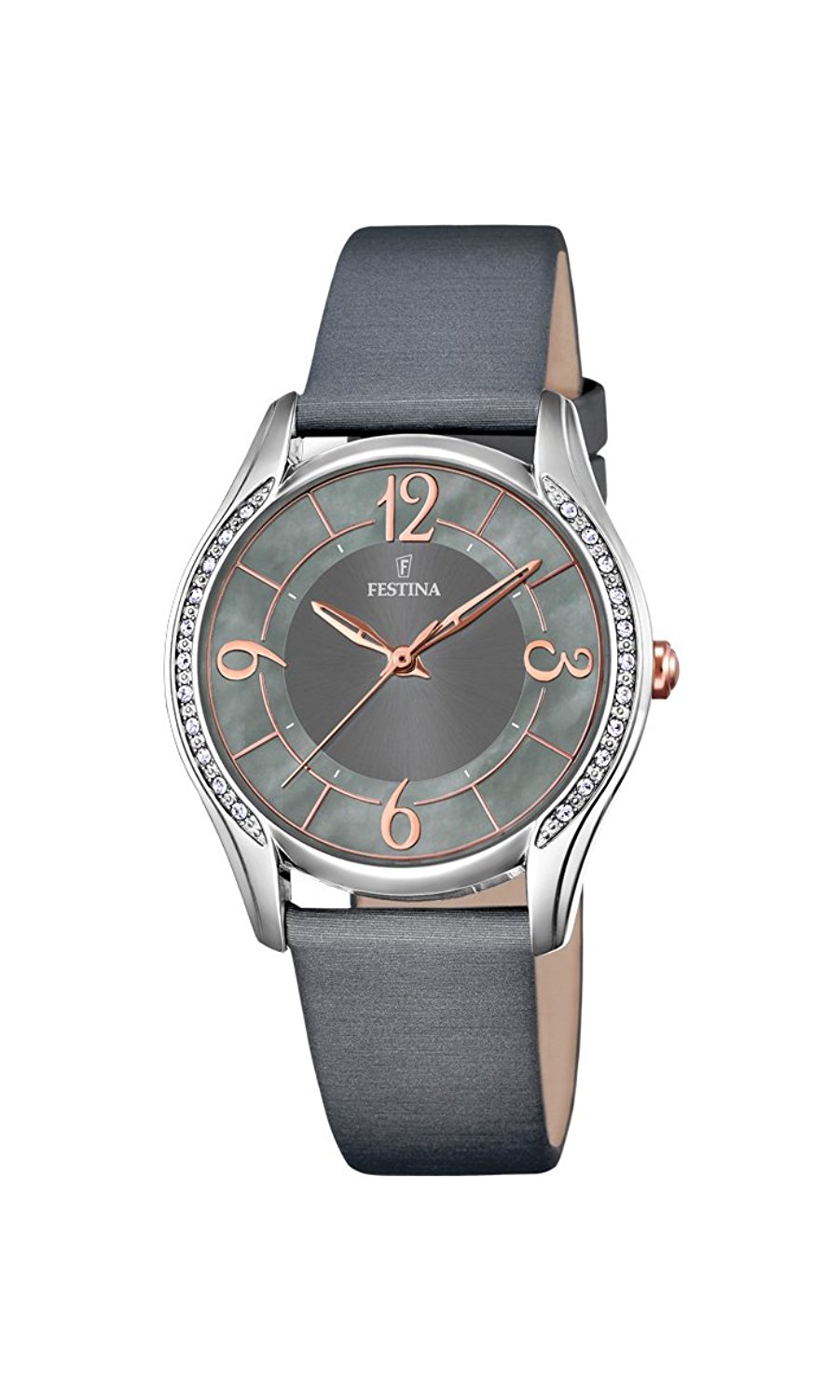 Festina Watches : F16944/2 Mother Of Pearl Dial Stainless Steel Women Watch