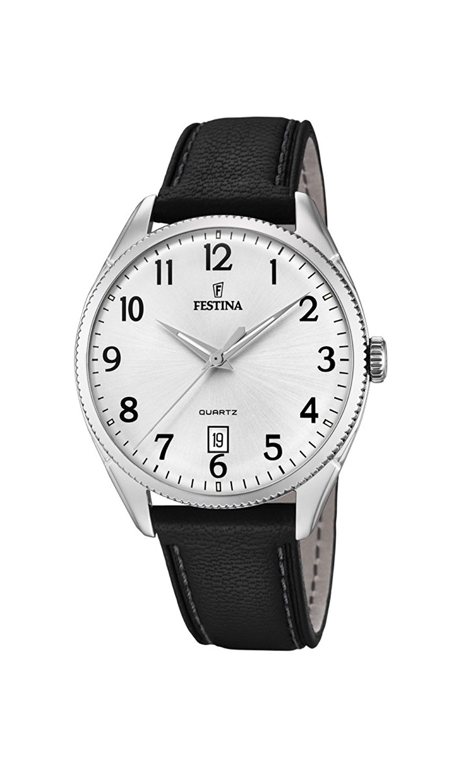 Festina Watches : F16977/1 Silver Dial Luminous Hand Men Watch