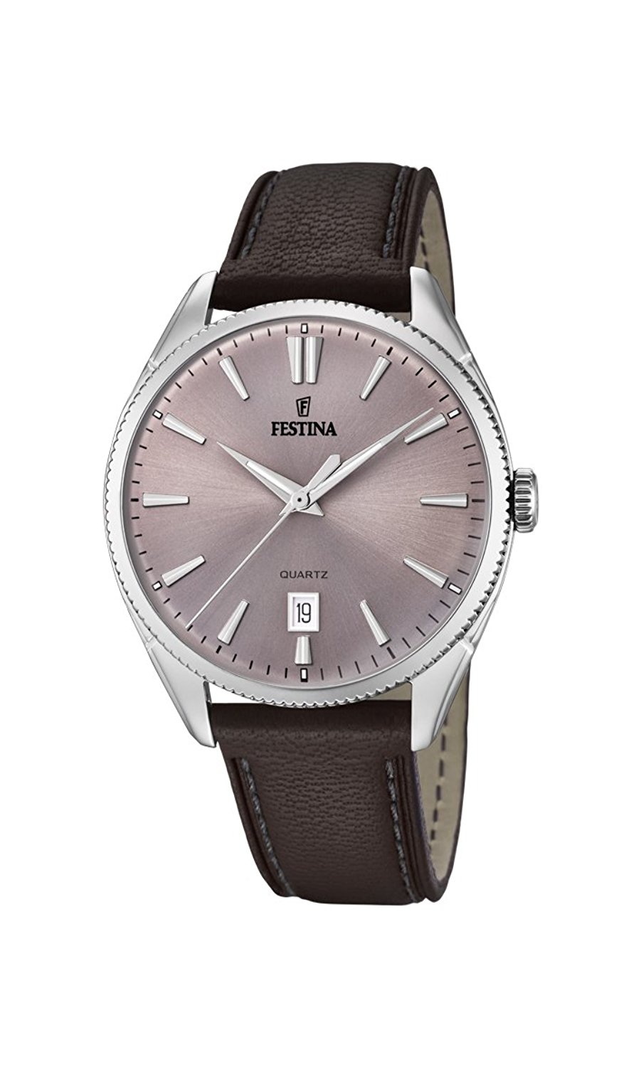 Festina Watches : F16977/4 Off-white Dial Luminous Hand Men Watch
