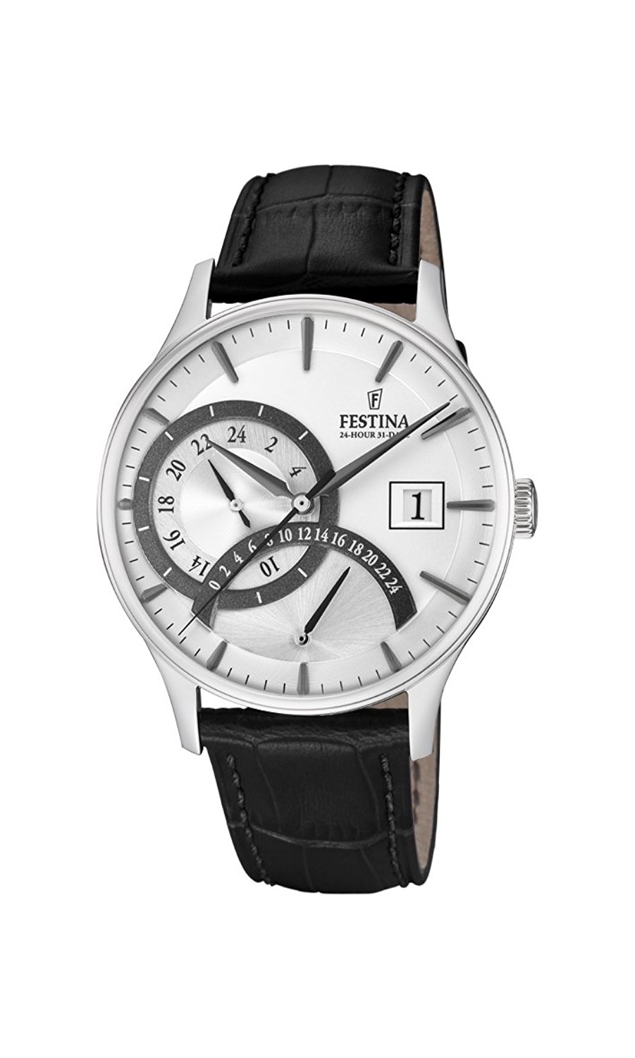 Festina Watches : F16983/1 Silver Dial Stainless Steel Men Watch