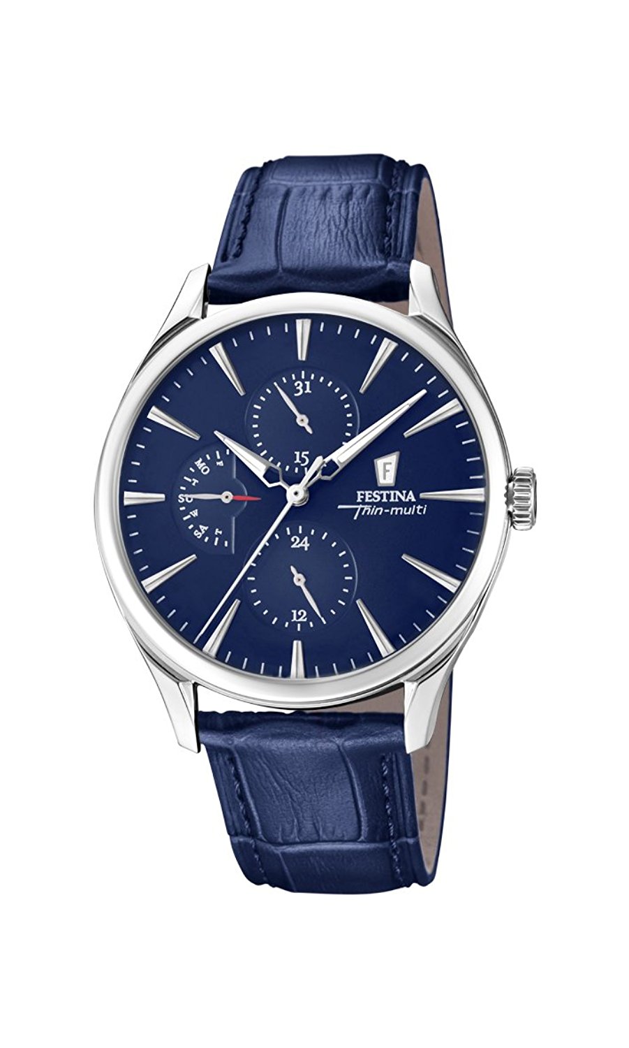 Festina Watches : F16992/2 Blue Dial Stainless Steel Men Watch